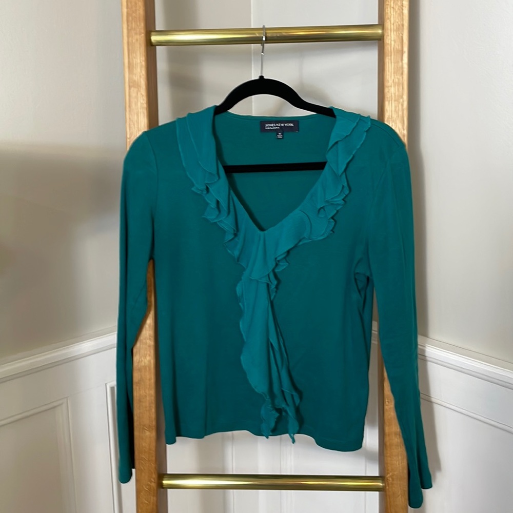 Jones New York long sleeve blouse.